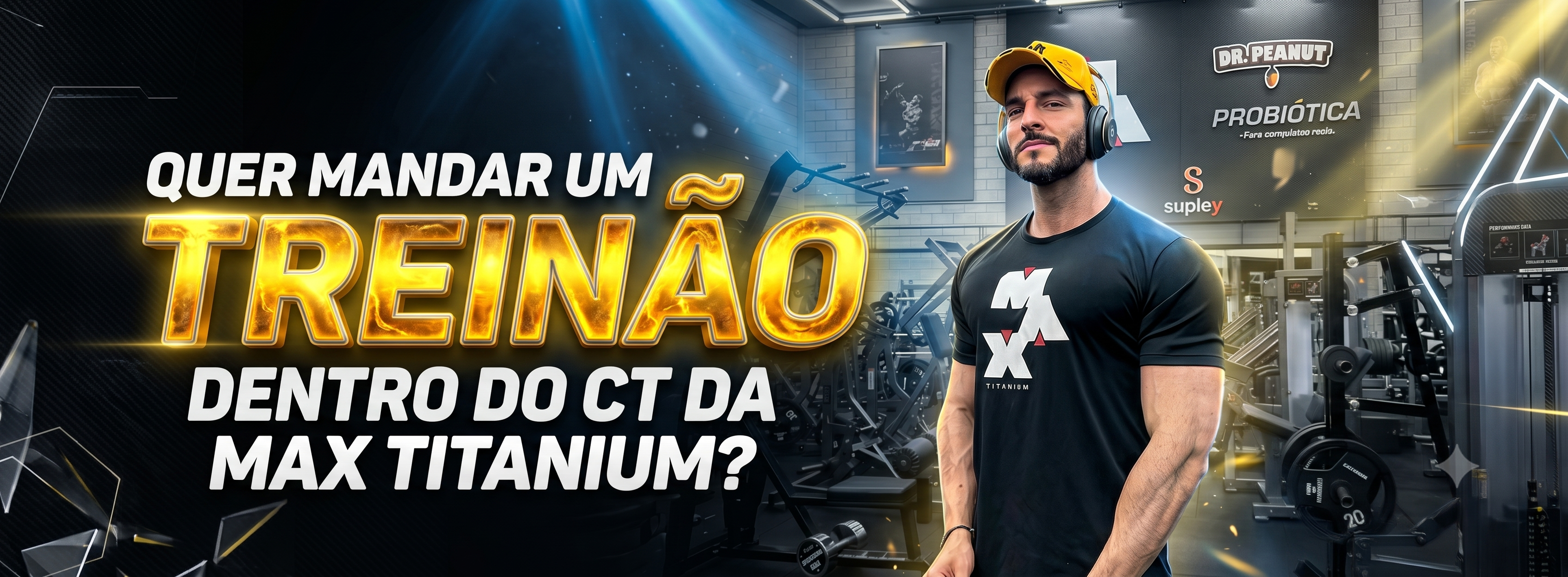 Campanha Treinão no CT da Max Titanium